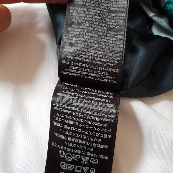 Guess by Marciano Silk Dress Bodycon Clubwear Size XS Mini Long Sleeve - Picture 15 of 15